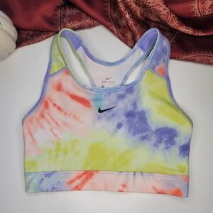 Nike Tie Dye Sports Bra Size Small